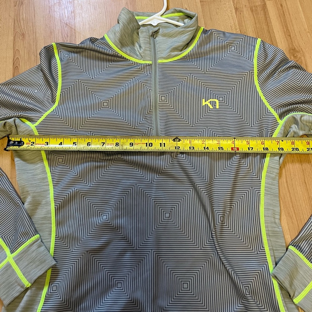 Kari Traa Womens Lune Half Zip baselayer longsleeve Size XL w/Chin Guard zip - Picture 11 of 14